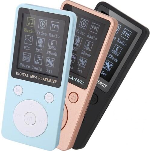 Audio Mini Mp4 Player Music Audio Mp4 Radio Digital Music Player With Headphone Video Player Support 32Gb Memory Card