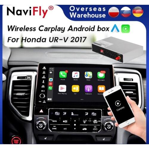 Car Multimedia for Honda UR-V URV 2017 Wireless Apple Carplay Box Android Auto Module Mirror Link Decoder Module
