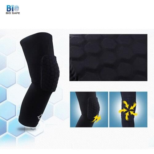 [Bio safe] Basketball Football Sports Knee Pads Volleyball Running Cycling Sport Protective Knee Pad