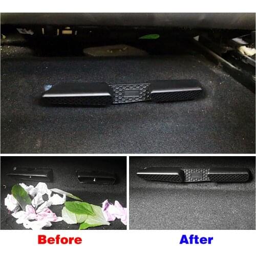 For Volkswagen VW Jetta MK5 2006-2011 Under Seat Floor AC Air Conditioner Vent Outlet Grille Protective Cover Car Styling Trim