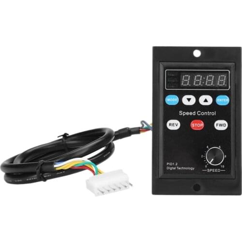 Hot Ux-52 Digital Display Motor Speed Controller Motor Governor Soft Start Tools 220V Ac 6W-400W