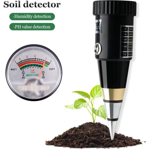 Digital 2 in 1 Soil PH Fertility & Moisture Tester Hygrometer Tester Flowers Meter for Garden Soil Accessories Tool