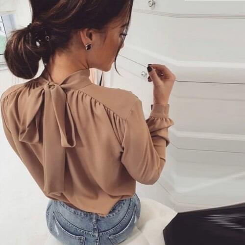 MOARCHO Blouses With Tie
