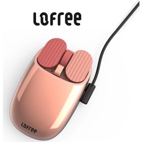 Original LOFREE Bluetooth Wireless Mouse 2.4G/Bluetooth Dual Mode Connection Unique Gesture Function Multi-system Compatible