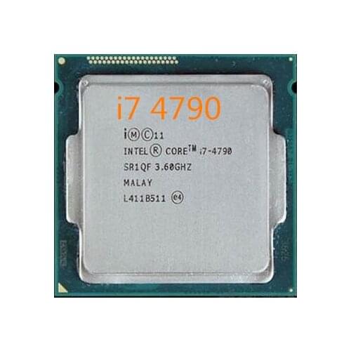 Intel Core Processor I7 4790 I7-4790 i7 4790 CPU LGA 1150 Quad-Core cpu properly Desktop Processor can work