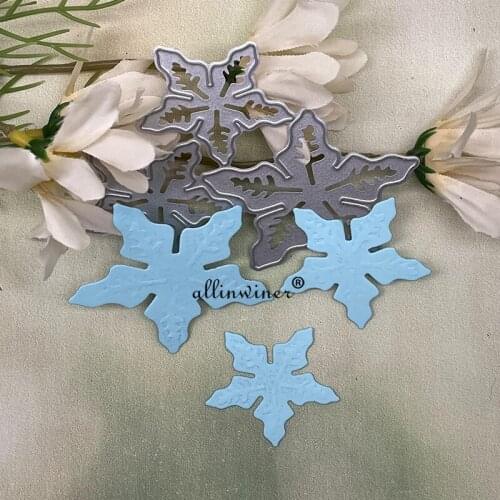 Snowflake leaf decoration Metal Cutting Dies Stencils For DIY Scrapbooking Decorative Embossing Handcraft Die Cutting Template