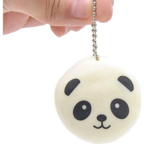 1pcs 5CM New Cute Panda Mochi Cartoon Squeeze Stretchy Kawaii Decompress Kids Toy Wholesale