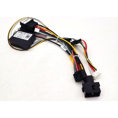 16 Pin Car Android Stereo Wiring Harness For Citroen C-QUATR/C-4 Low Trim Level (10~18) Low Trim With CANBUS Box