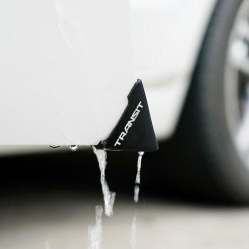 2PCS Silicone Car Door Corner Cover Bumper Anti-Scratch Protector for Ford Transit mk6 mk7 Accessories Car Styling