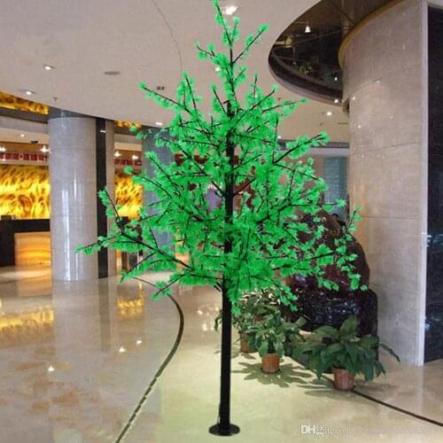 2019 1.5m 5 Ft Height White LED Cherry Blossom Tree Outdoor indoor Wedding Garden Holiday Light Decor 480 LEDs