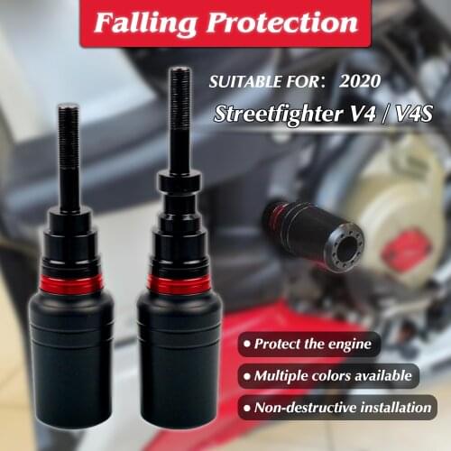 2020 For DUCATI Streetfighter V4 V4S Street fighter Motorcycle Falling Protection Frame Slider Fairing Guard Crash Pad Protector