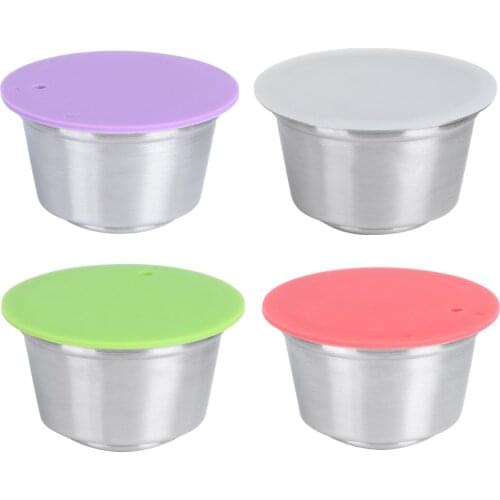 40ML Nestle Coffee Capsule Reusable Stainless Steel Capsule Refillable Filter Cup for Dolce Gusto Coffee Maker