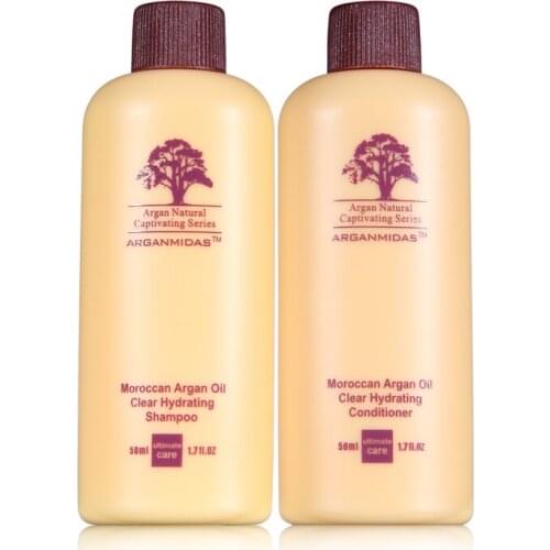 5 Set 10pcs 50ml Small Gifts Mini Travel Oil Hair Shampoo and Conditioner Moisture Hair Using for Hotel Free Shipping