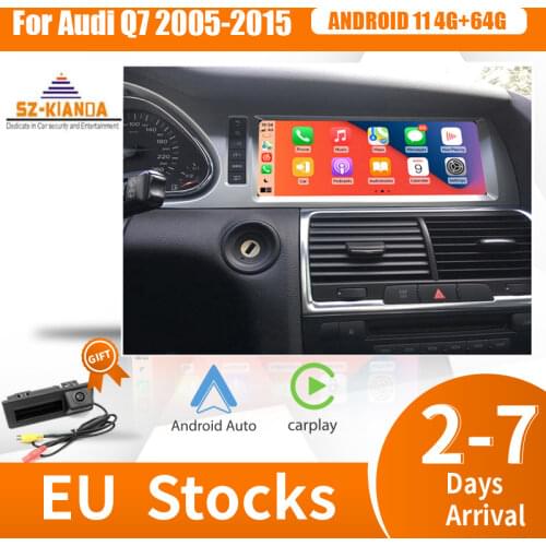 Android 10 Car Multimedia Player For Audi Q7 4L 2005~2015 GPS Navigation Radio Head Unit DVD Stereo WiFi Car play 8 Core 4+64G