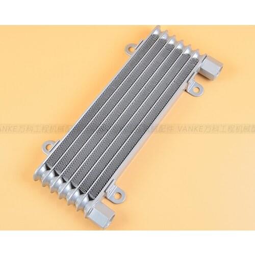FREE SHIPPING FOR Komatsu PC200/220/240-8 Diesel Radiator PC210/300/350-8 Fuel Radiator Aluminum Sheet Powder