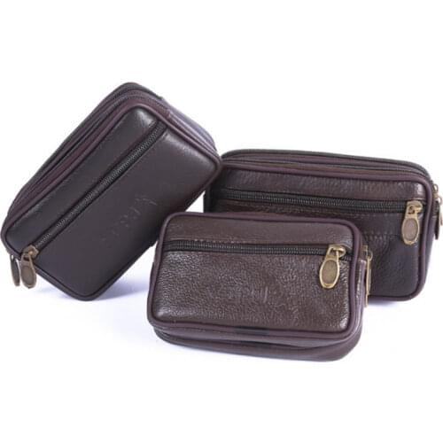 Car Key Case Leather Men Women Wallets Key Holder Housekeeper Covers Zipper Bag Phone Holder Organizer Card Bag