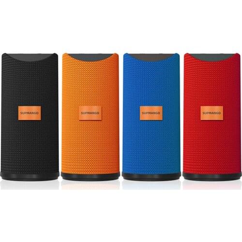 Speaker Portable Bluetooth Speaker Waterproof Splash-proof FM Radio with Powerful Bass for Outdoor Activities Long Standby