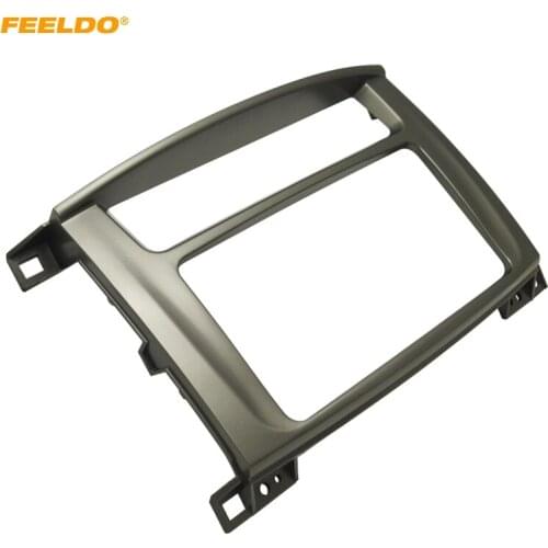 FEELDO Car 2DIN CD DVD Radio Fascia Frame for Toyota 4700 Roadmaster 2008 Mount Kit Adapter Trim Dashboard Panel 202*102mm