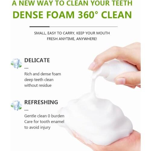 Intensive Whitening Toothpaste Ultra-fine Natural Shiny Foam