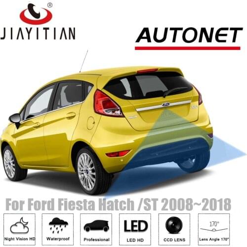 JIAYITIAN rear view camera for Ford Fiesta hatch Fiesta ST 2008~2016 CCD Night Vision Backup camera Parking license plate camera