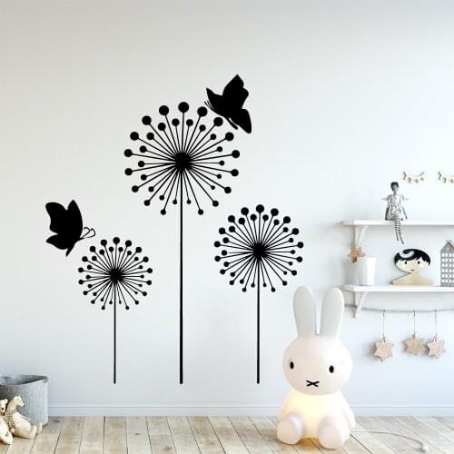 Classic Dandelion Vinyl Wallpaper Roll Furniture Decorative For Kids Rooms Home Decor Pvc Wall Decals
