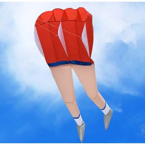 2020 Children Toy Kites Creative Girl Long legs Soft kite Good Flying Kites Adult Single line with 100 kite lines