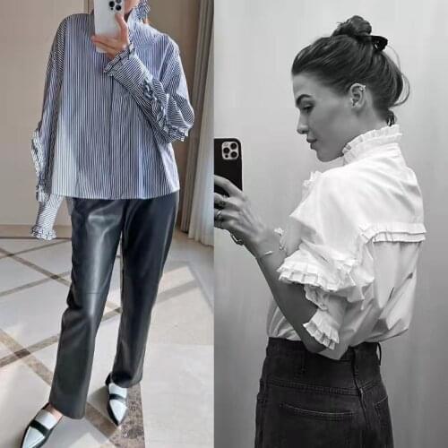 MABVOXZ Women's Striped Shirts