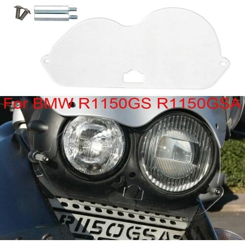 NEW Acrylic Motorcycle For BMW R1150GS R1150GSA R 1150 GS GSA Headlight Protector Guard Lense Cover