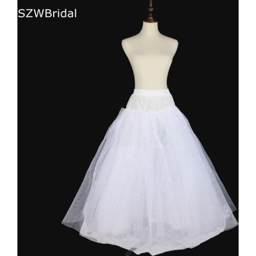 New Arrival Tulle Bride Petticoat underskirt For Wedding dress skirt Jupon mariage Enaguas Lolita Petticoats Crinoline