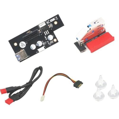 PCI-E Extender PCIE 1X To 1X Riser USB 3.0 Cable PCI Express Riser Card Cable For Graphics Card For Bitcoin Miner Mining