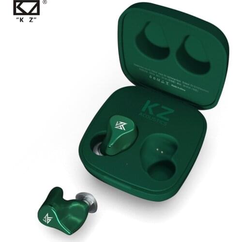 KZ Z1 TWS True Wireless Bluetooth v5.0 Earphones Dual magnetic Dynamic Game Earbuds Touch Control Noise Cancelling Sport Headset
