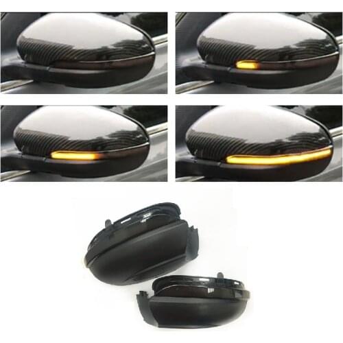 Suitable for Volkswagen VW Golf 6 MK6 GTI R Variant Touran 1T3 Dynamic LED Indicator Turn Light Repeater Rearview Mirror Signal