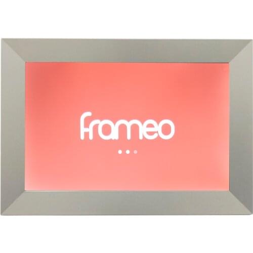Hot selling 10 inch WIIF touch screen cloud photo frame with frameo app support to send photo from mobile remotely