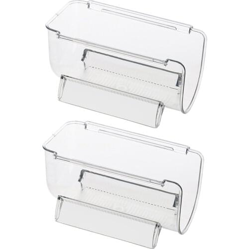 Clear Acrylic Wine Rack Wine Bottle Rack Stackable Refrigerator Organizer Beverage Storage Box Kitchen Organizer Home Decor