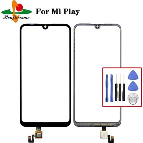 TouchScreen For Xiaomi Mi Play Touch Screen Panel Sensor LCD Display 5.84" Glass Digitizer Replacement Parts