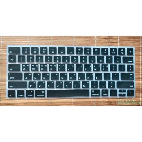 Russian Korean Language Magic Keyboard Cover (2016+) Silicone US RU KR for iMac Wireless Magic Bluetooth Keyboard Skin Protector