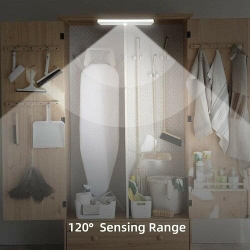 LED Motion Sensor Lights Self-adhesive Wireless Night Light Closet Wardrobe Cabinet Strip Lamp MAZI888