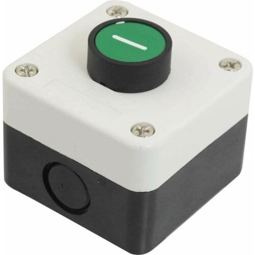 Waterproof emergency stop switch control box station mushroom head push button switch turn to release Push Button Switch Station