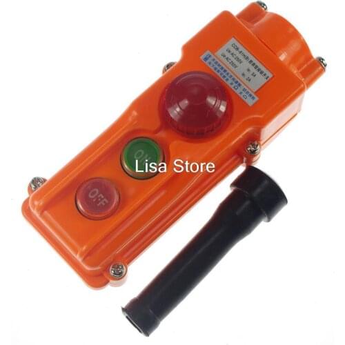 1)For Hoist Crane Pendant Control Station COB-61HB Push Button Switch Emergency