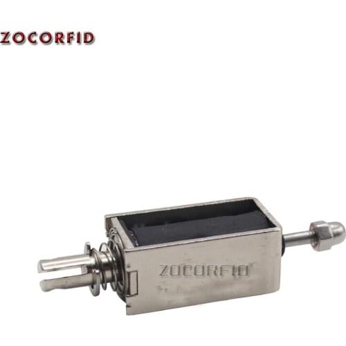 1250B DC Push Pull Open Frame Mini Valve Solenoid Actuator Electromagnet Pull Push Tools