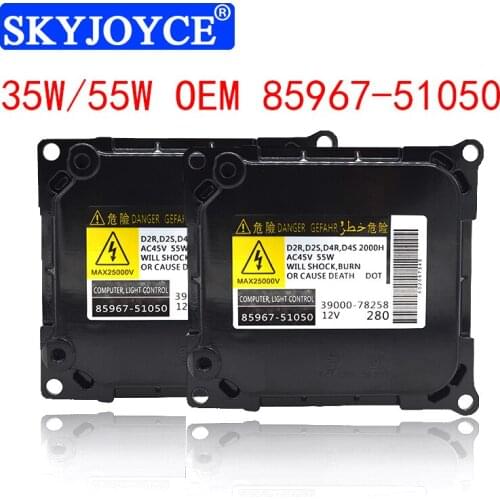 35W 55W D2S D4S OEM HID Ballast Car Headlight Computer Control Unit DDLT003 85967-51050 85967-52020 For Japan Car ES350 hid bulb