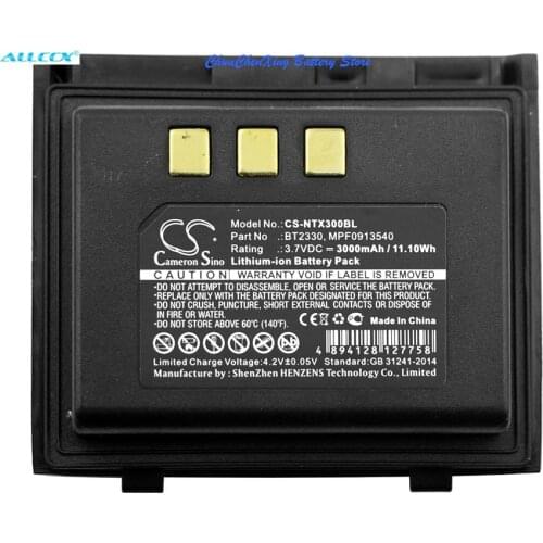 Cameron Sino 3000mAh Battery BT2330, MPF0913540 for Handheld Nautiz X3