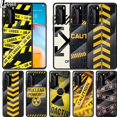 Fashion X Yellow Line Art For Huawei P Smart 2021 Z P40 P30 P20 P10 Lite Pro Plus 5G Tempered Glass Phone Case