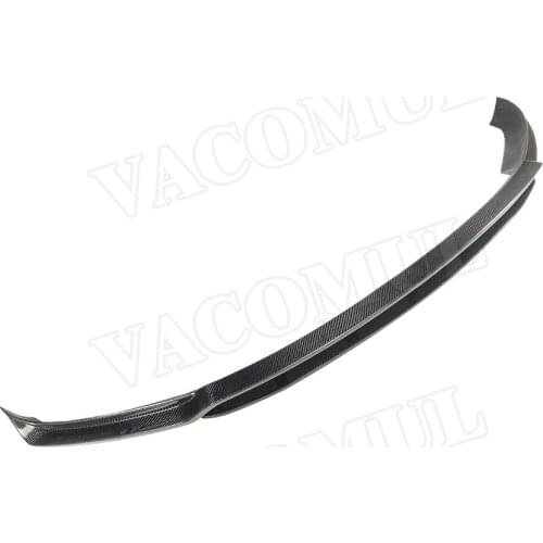 Carbon Fiber Front Lip Spoiler For Porsche Macan 2017 2018 Bumper Chin Guard Car Styling