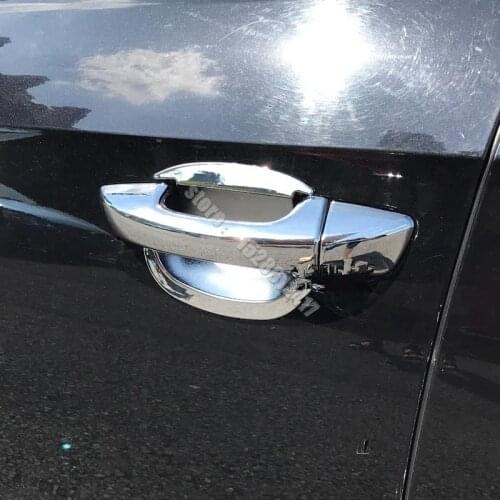 For Volkswagen PASSAT B6 3C 2006-2011 Passat CC 2009-2012 Chrome Door Handle Bowl Trim Door Handle Cover Trim Car styling