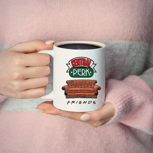 New Friends Tv Show Central Perk Big Mug Coffee Tea Ceramic Cup Friends Central Perk Cappuccino Milk Mug Best Gifts For Friends
