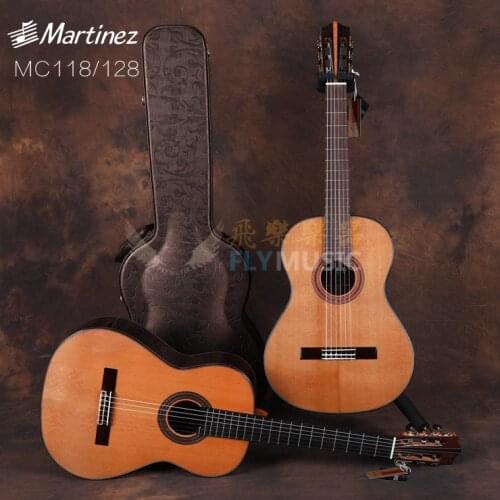 Martinez MC-118 MC-128 master level full solid wood classical guitar , martinez classical guitars