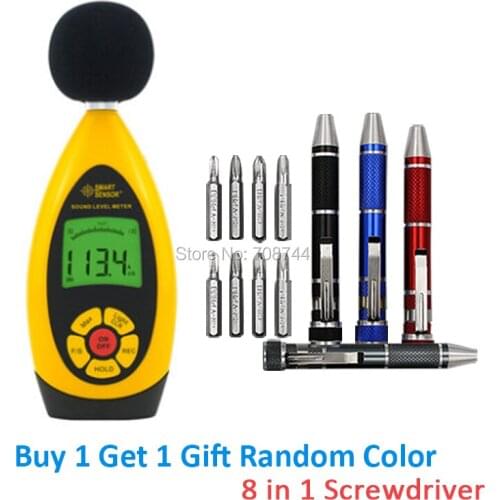 AR854 Mini Sound level meters Decibel meter Noise Meter Digital Sound Level Meter Sound Tester Diagnostic-tool Testers 30-130 dB