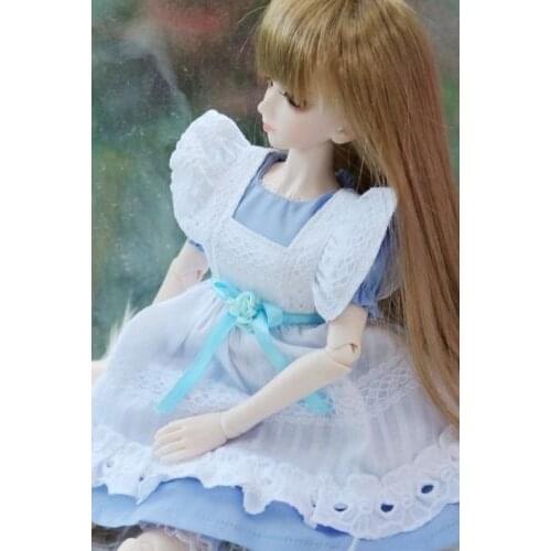[wamami] 220# Blue Maid Dress/Suit 1/4 MSD 1/3 SD DZ AOD LUTS BJD Dollfie