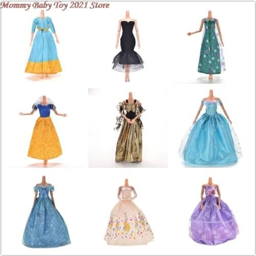 11.11 Sale Princess Doll Dress Noble Party Gown Fashion Design Outfit Best Gift For Doll For Girl' Doll Accessories